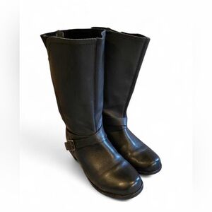 OluKai Black Leather Mid-Calf Women’s Boots